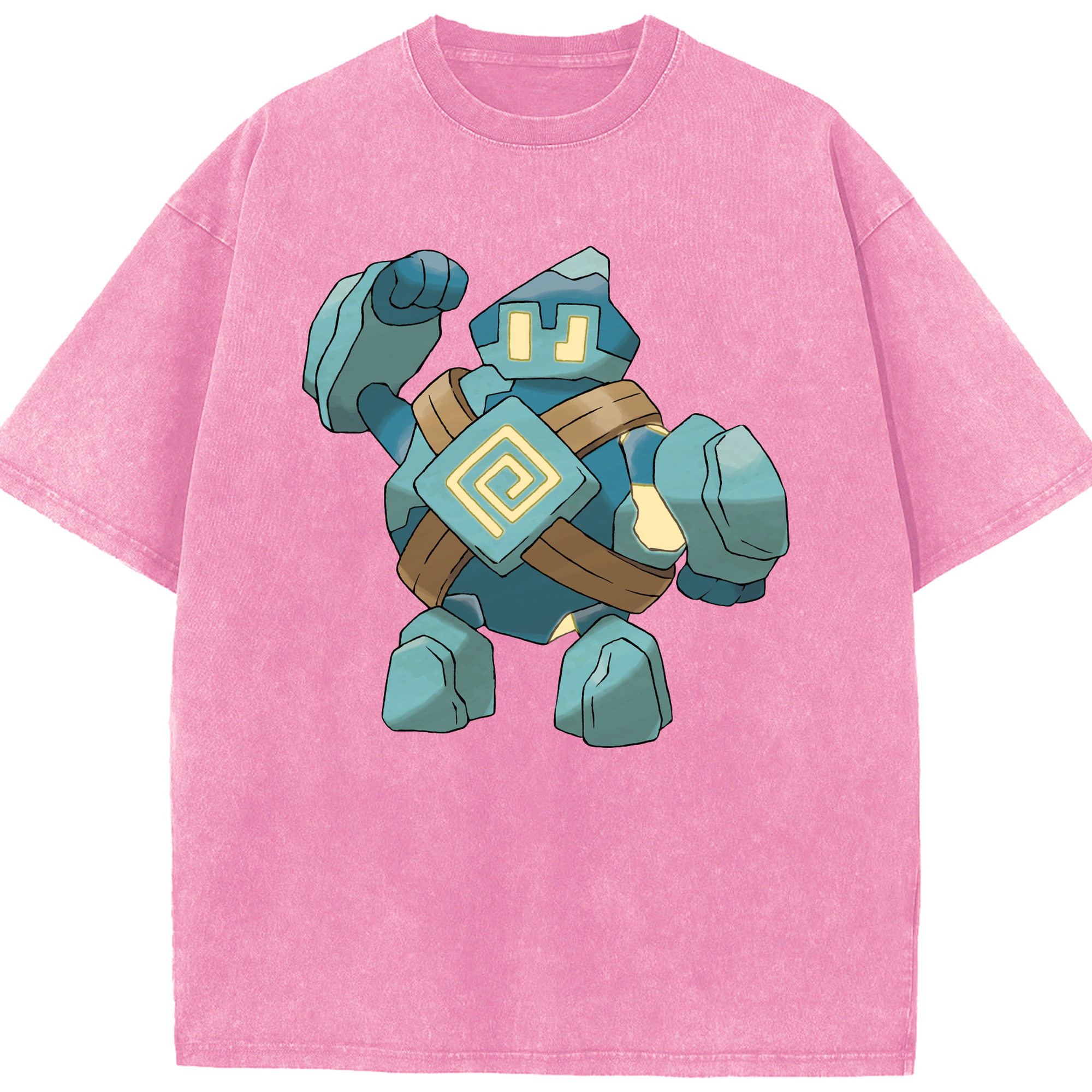 （画像用） ポケットモンスター Pokémon 綿100% ヴィンテージ風 半袖Tシャツ（フロントプリント）